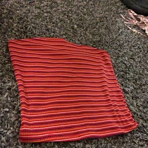 garage tube top size small never worn